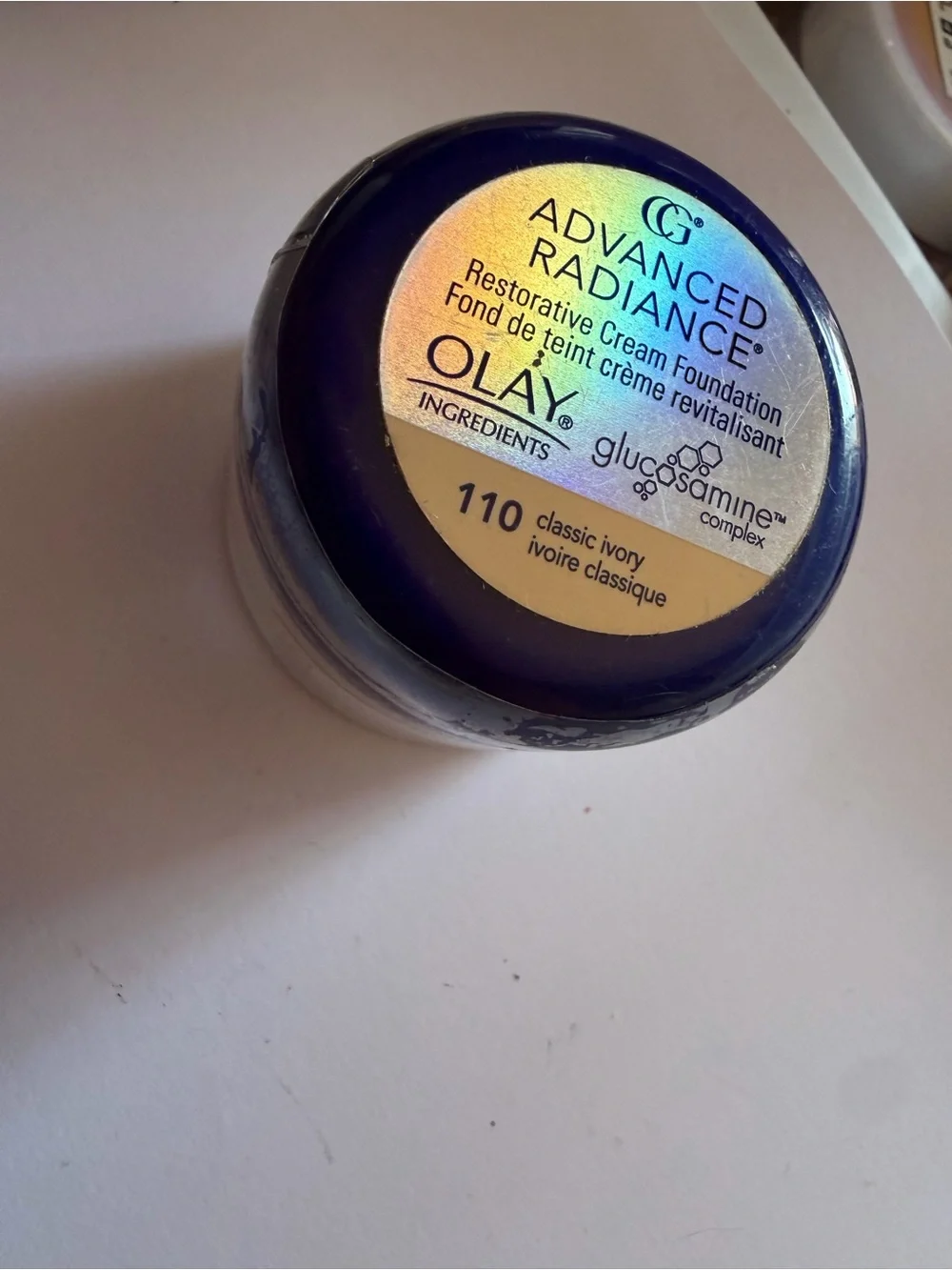 Covergirl Advanced Radiance Restorative Cream Foundation Olay-110 classic ivory